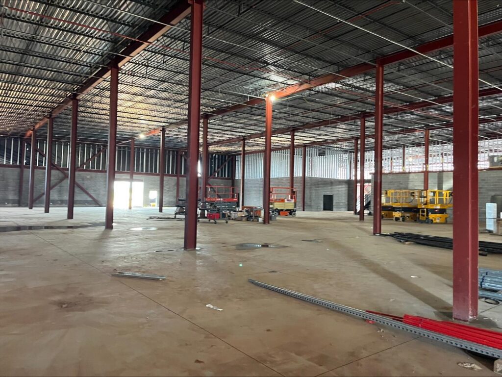 Construction of EV Technology Building at the RTP